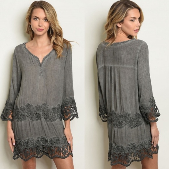 Dresses & Skirts - 🇺🇸 MINERAL WASHED DRESS Dresses & Skirts - 🇺🇸 MINERAL WASHED DRESS